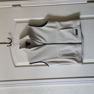 REI Off White Fleece Vest Women's M